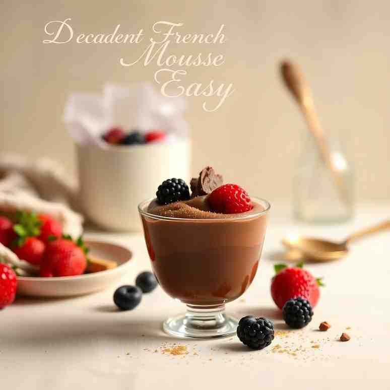 Decadent French Chocolate Mousse Recipe (Easy)